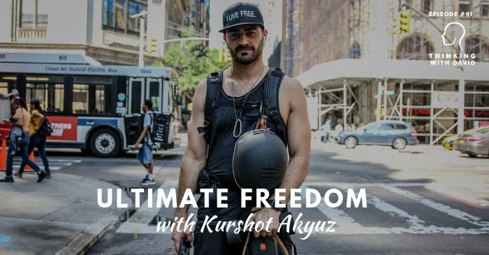 kurshot akyuz podcast interview thinking with david