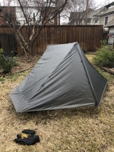 gossamer gear the one tent